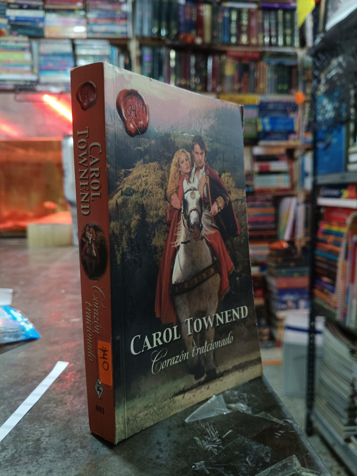CORAZON TRAICIONADO POR CAROL TOWNEND USADO NOVELA ALDAMA
