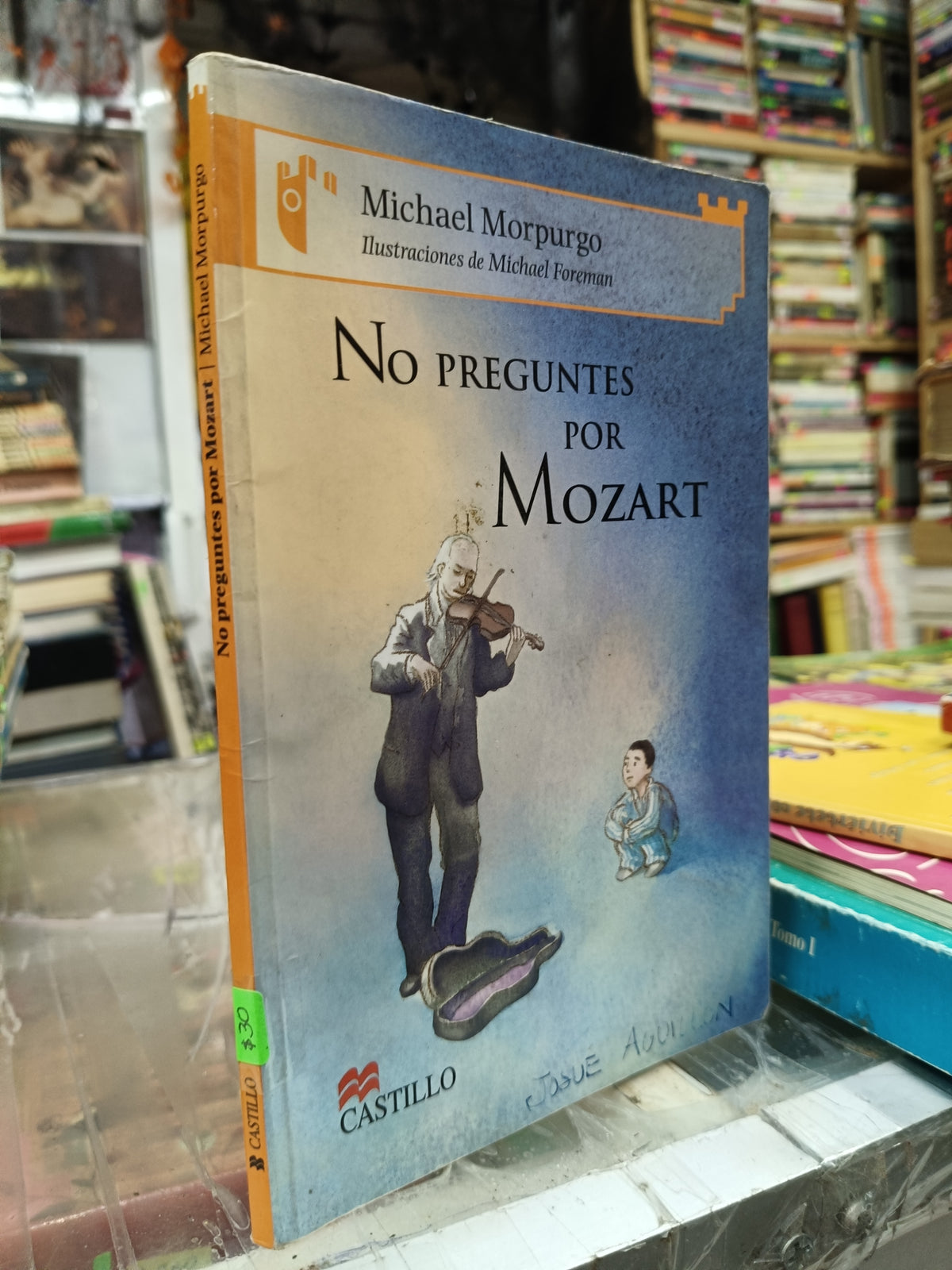 PREGUNTAS POR MOZART POR MICHAEL MORPURGO USADO INFANTIL JUAREZ 507