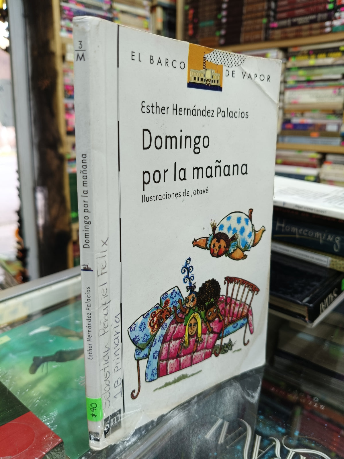 DIMINGO POR LA MAÑANA POR ESTHER HERNANDEZ PALACIOS USADO INFANTIL JUAREZ 507