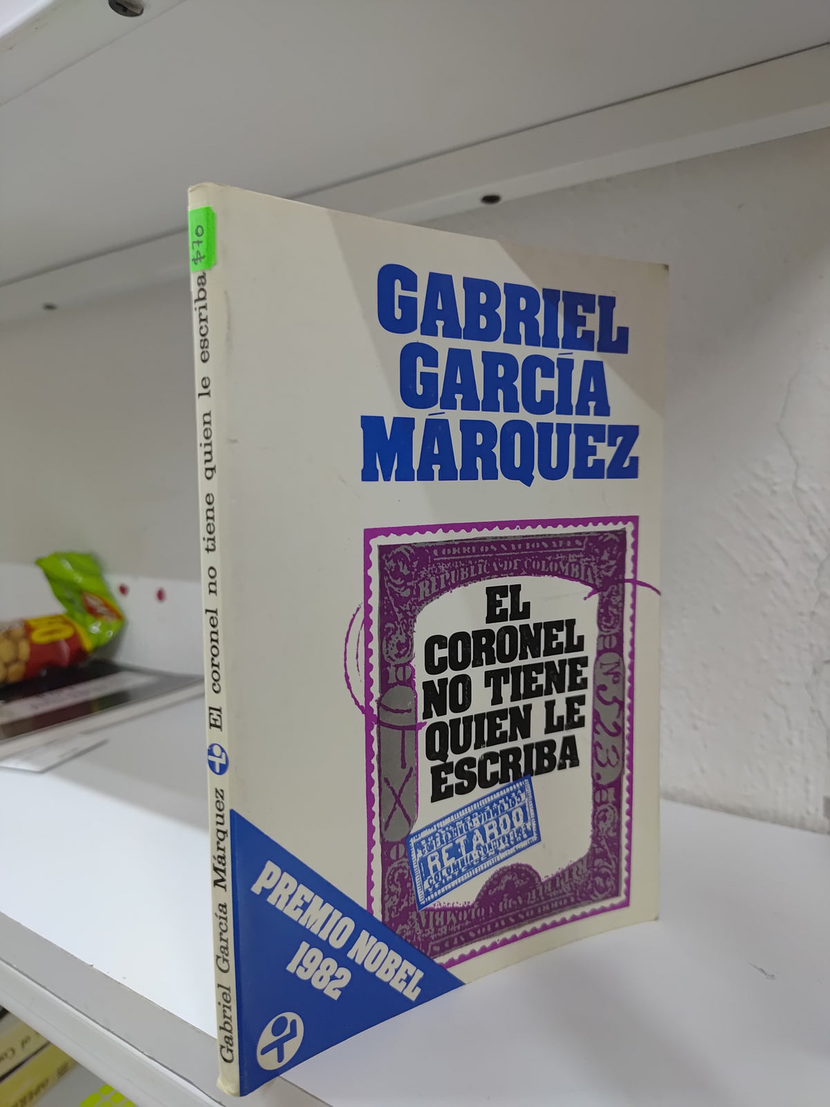 EL CORNOEL NO TIENE QUIEN LE ESCRIBA POR GABRIEL GARCIA MARQUEZ USADO NOVELAS JUAREZ 515