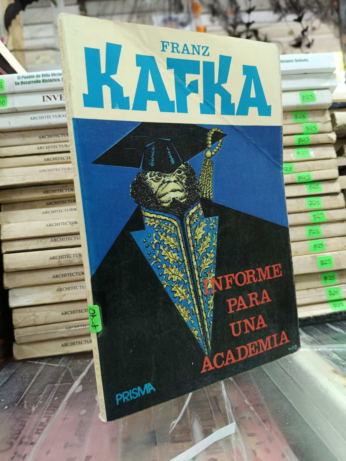 INFORME PARA UNA ACADEMIA POR FRANZ KAFKA USADO NOVELA JUAREZ 507