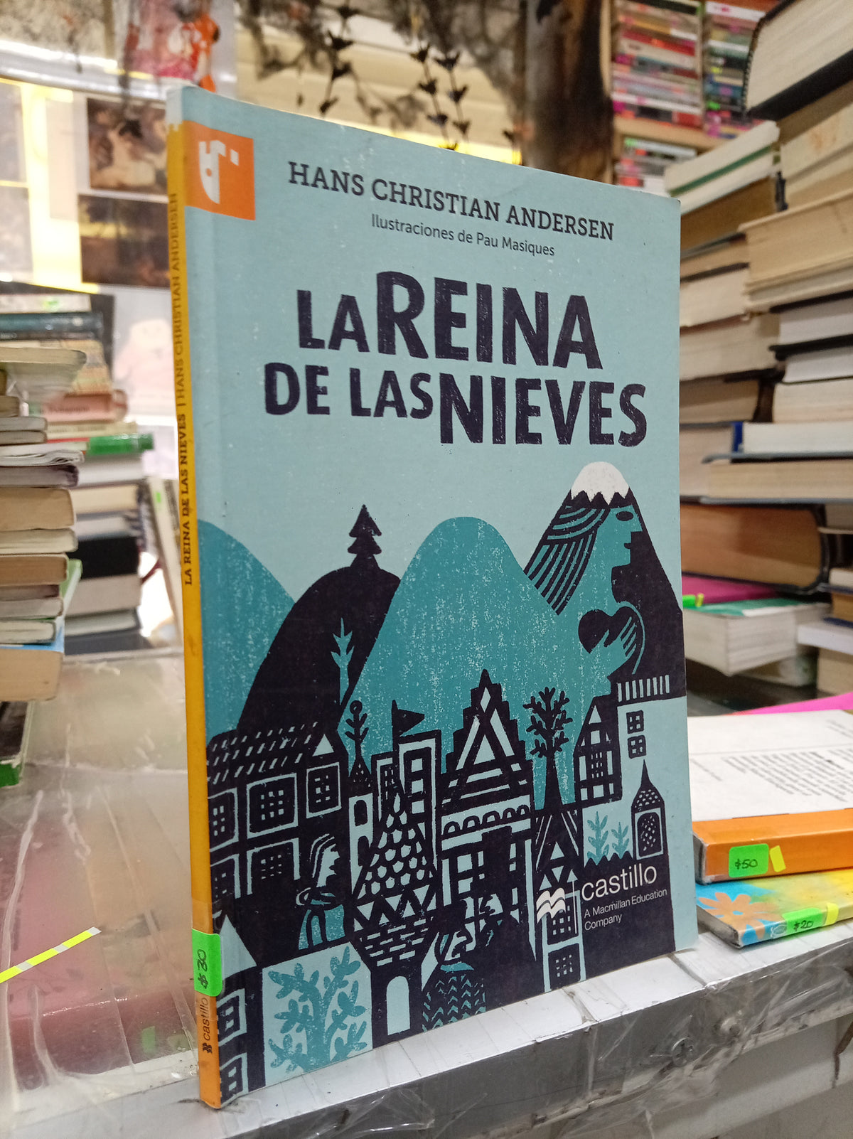 LA REINA DE LAS NIEVES POR HANS CHRISTIAN ANDERSEN USADO INFANTIL JUAREZ 507