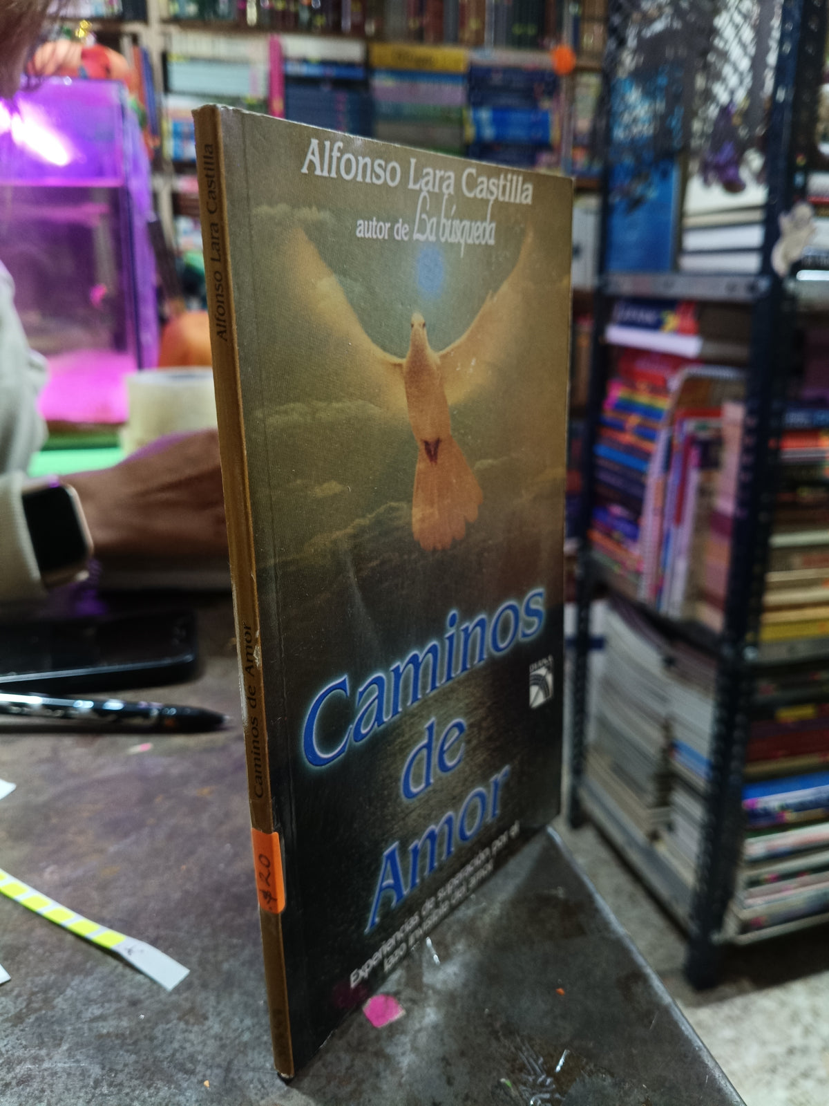 CAMINOS DE AMOR POR ALFONSO LARA CASTILLO USADO SUPERACION PERSONAL ALDAMA