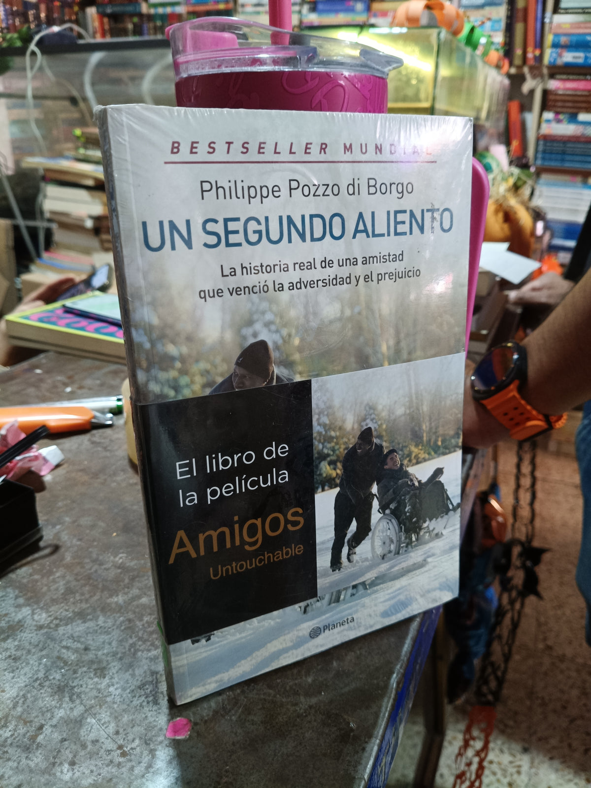 UN SEGUNDO ALIENTO POR PHILLIPPE POZZO DI BORGO USADO NOVELA ALDAMA