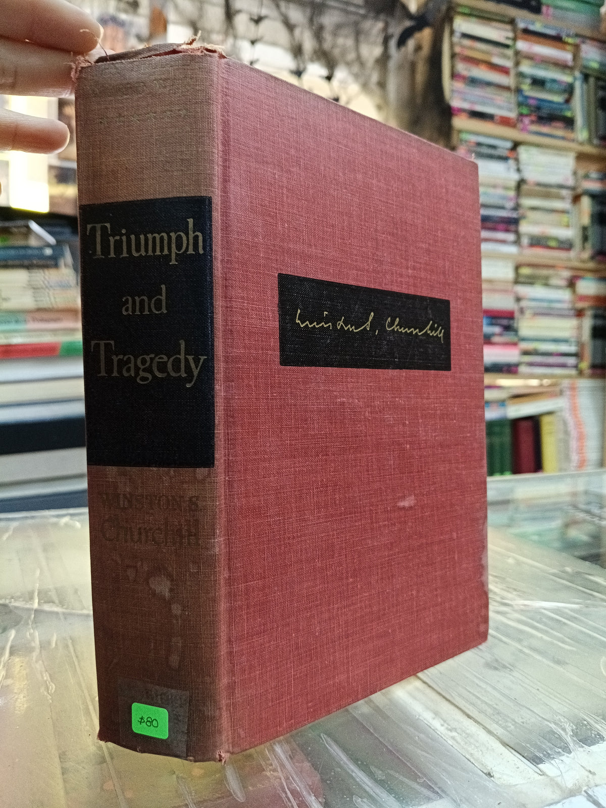 TRIUMPH AND TRAGEDY POR WINSTON S. CHURCHILL USADO IDIOMAS JUAREZ 507