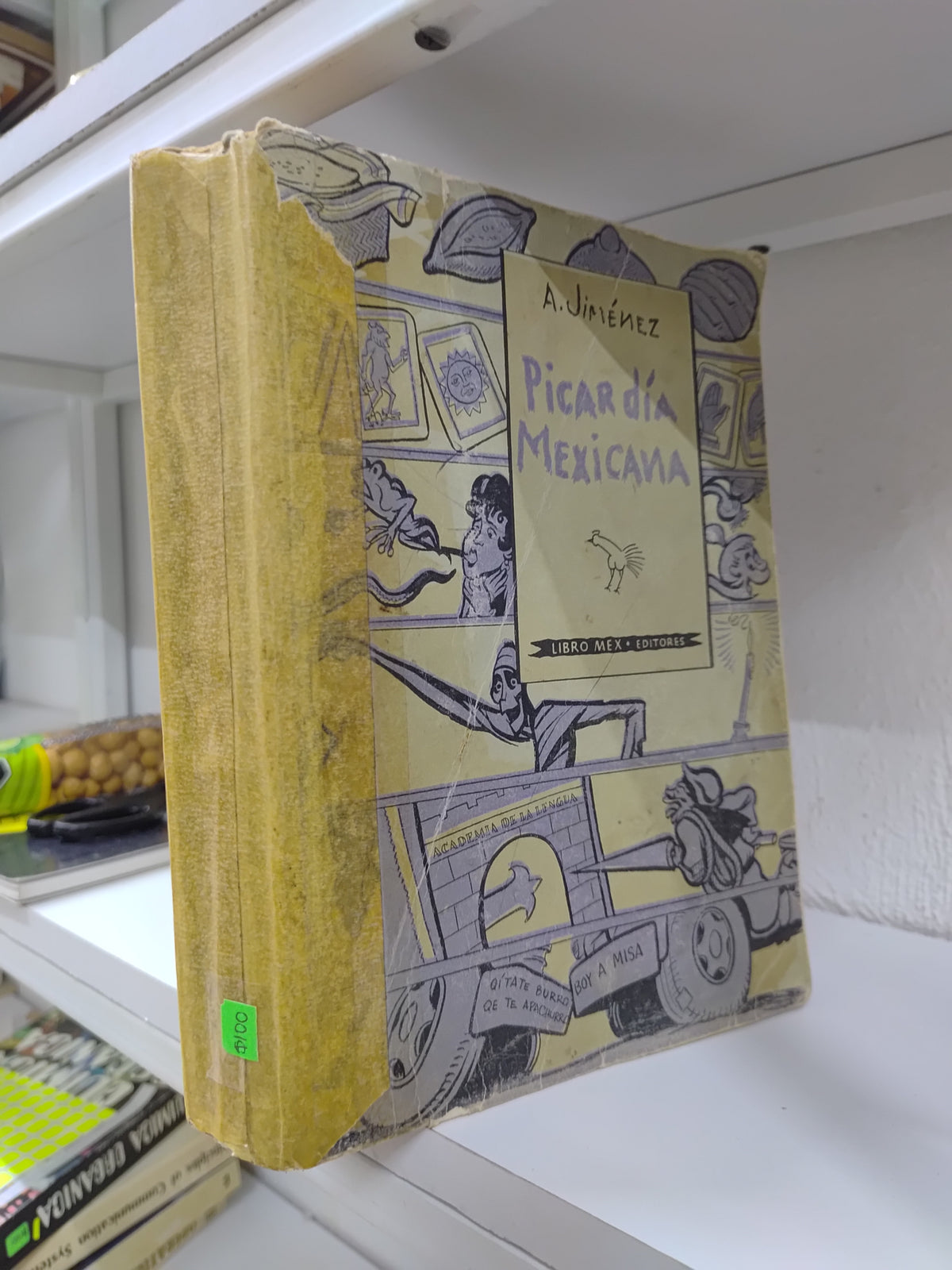 PICARDIA MEXICANA POR A. JIMENEZ USADO NOVELAS JUAREZ 515