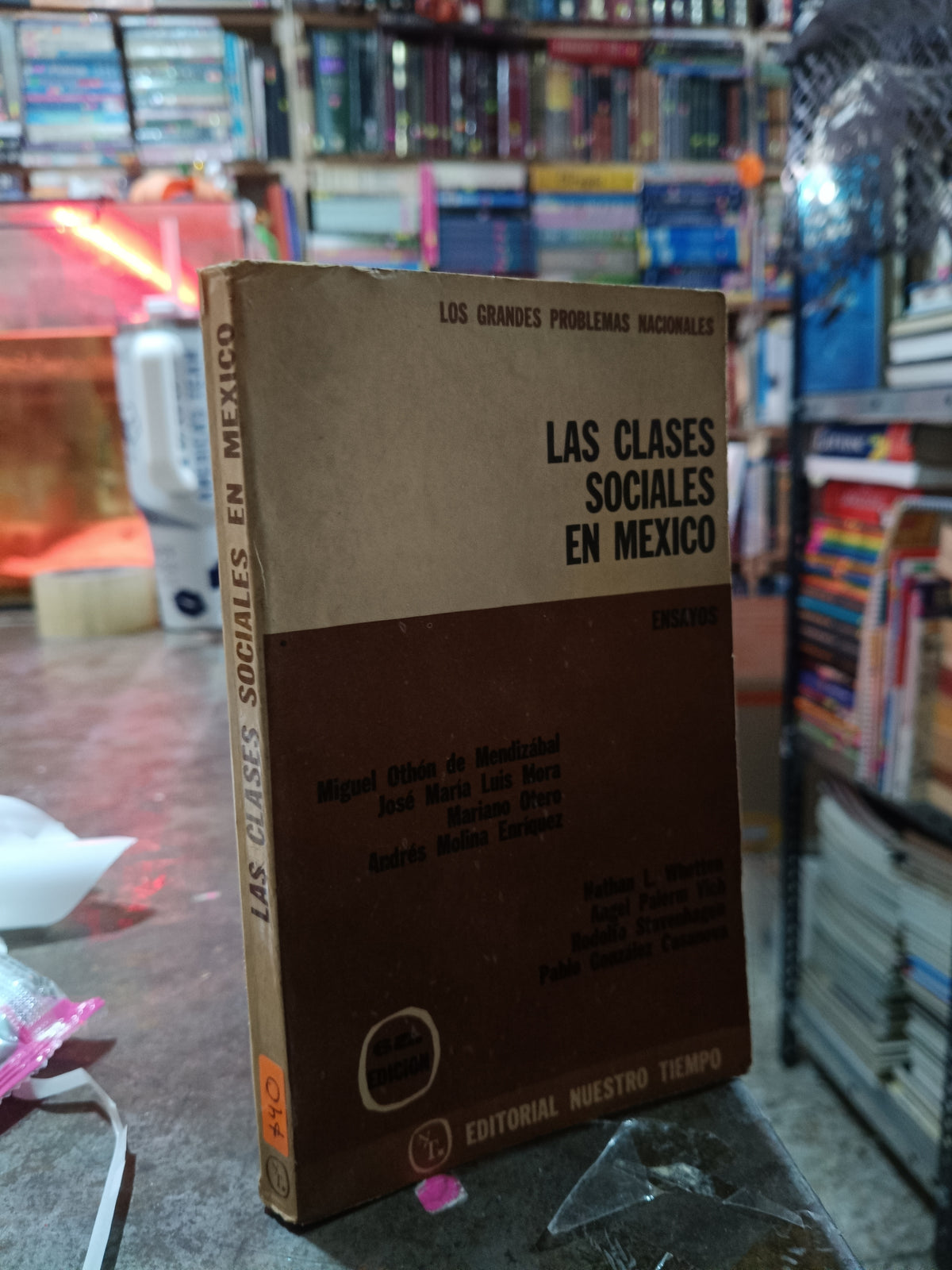LAS CLASES SOCIALES EN MEXICO VARIOS AUTORES USADO SOCIOLOGIA ALDAMA