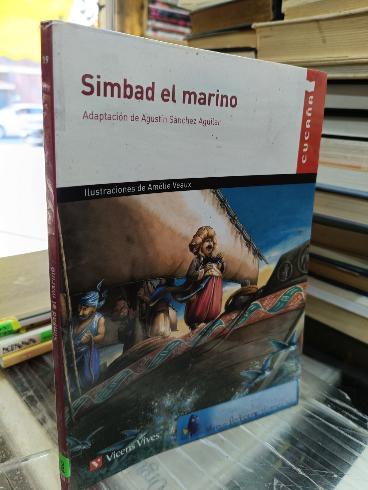 SIMBAD EL MARINO POR AGUSTIN SANCHEZ AGUILAR USADO INFANTIL JUAREZ 507