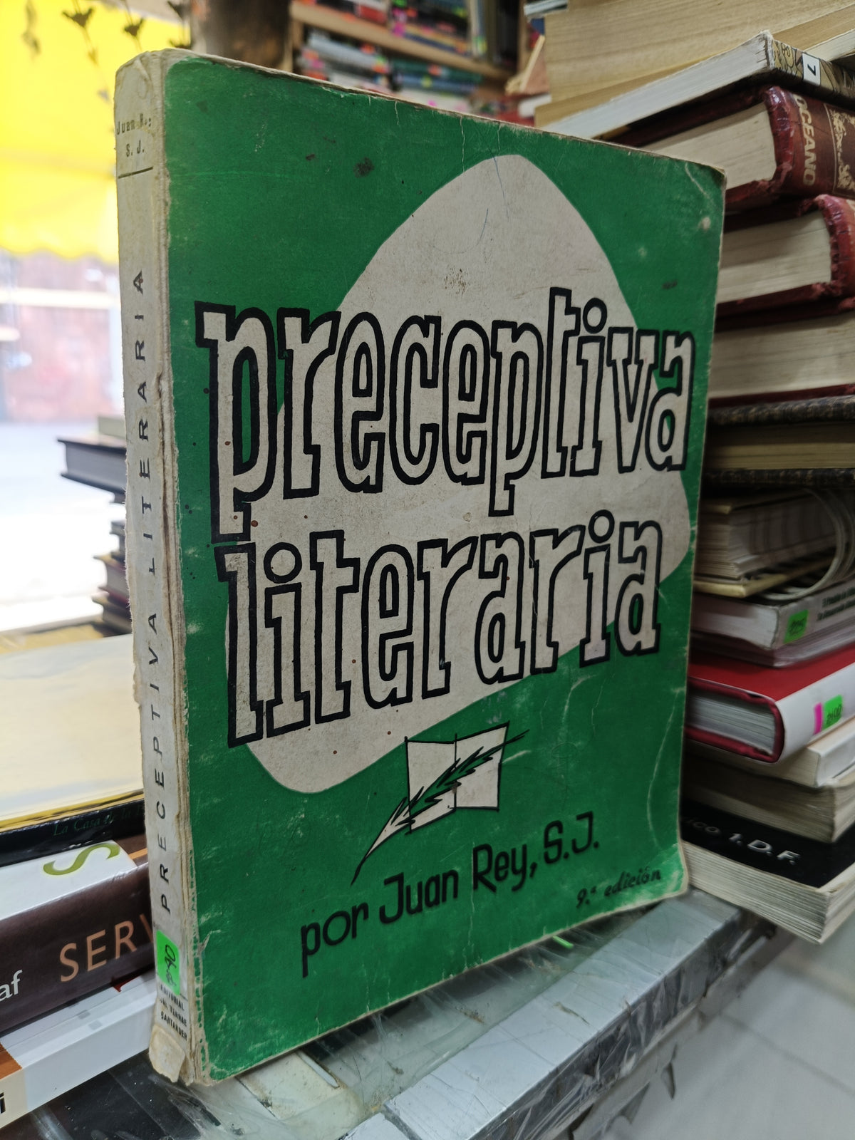PRECEPTIVA LITERARIA POR JUQN REY USADO NOVELA JUAREZ 507
