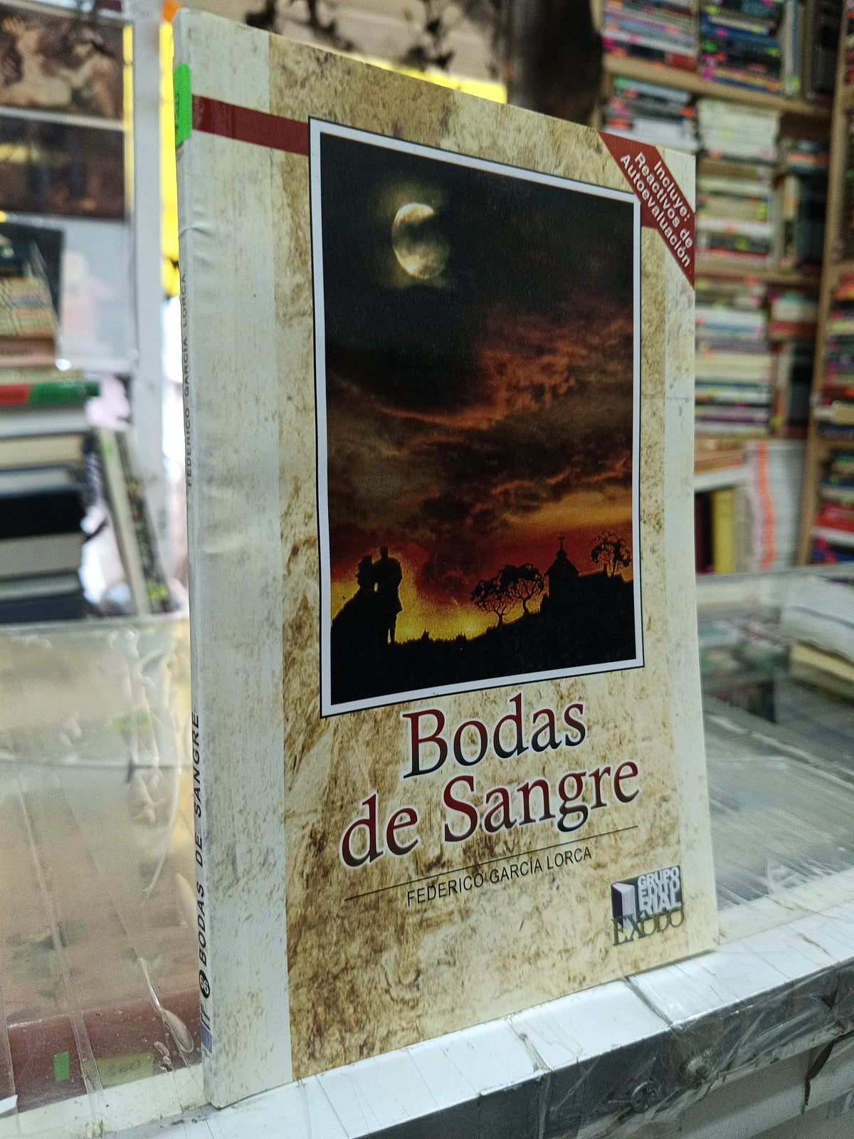 BODAS DE SANGRE POR FEDERICO GARCIA LORCA USADO NOVELA JUAREZ 507