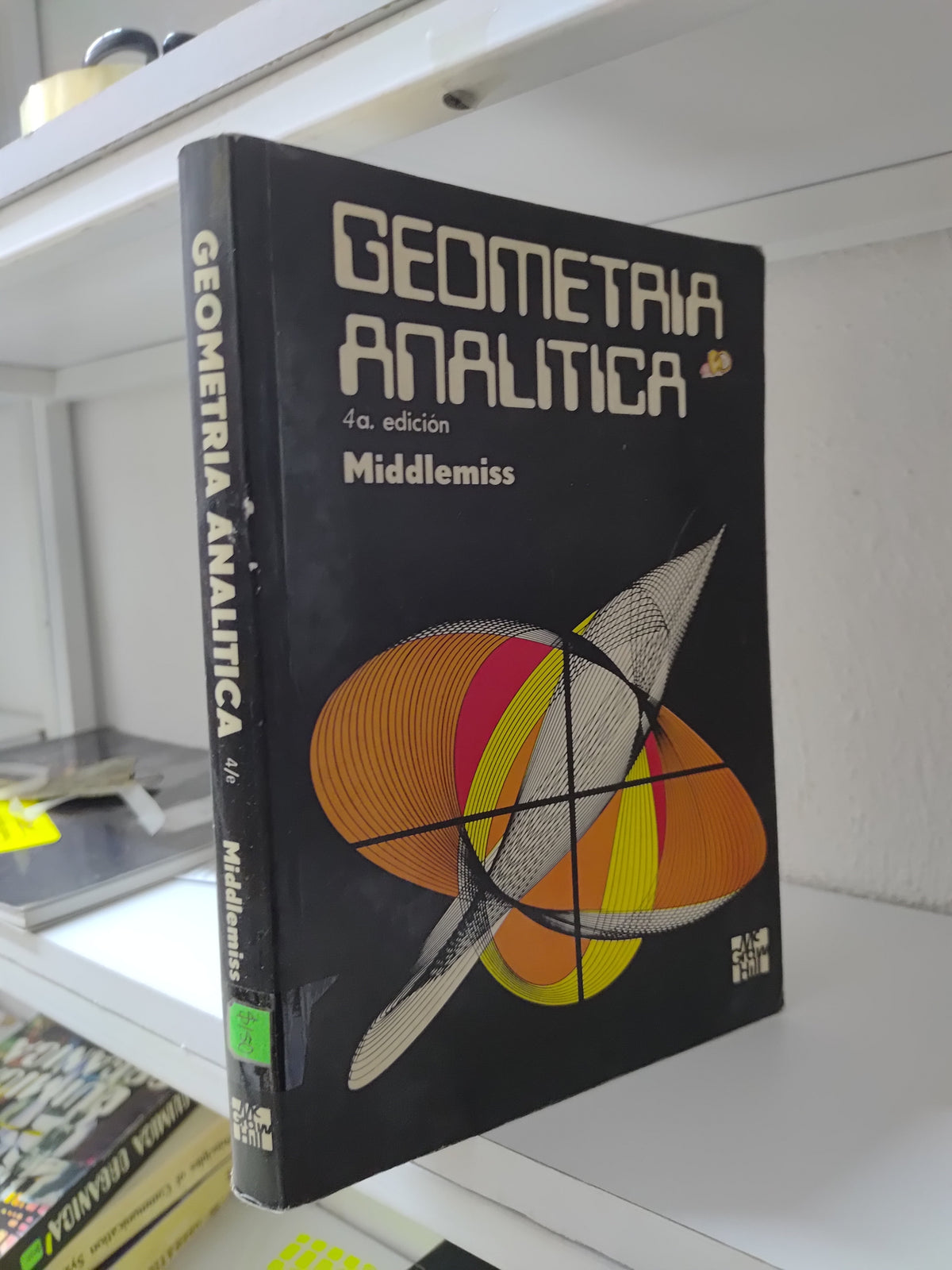 GEOMETRIA ANALITICA POR MIDDLEMISS USADO MATEMÁTICAS JUAREZ 515