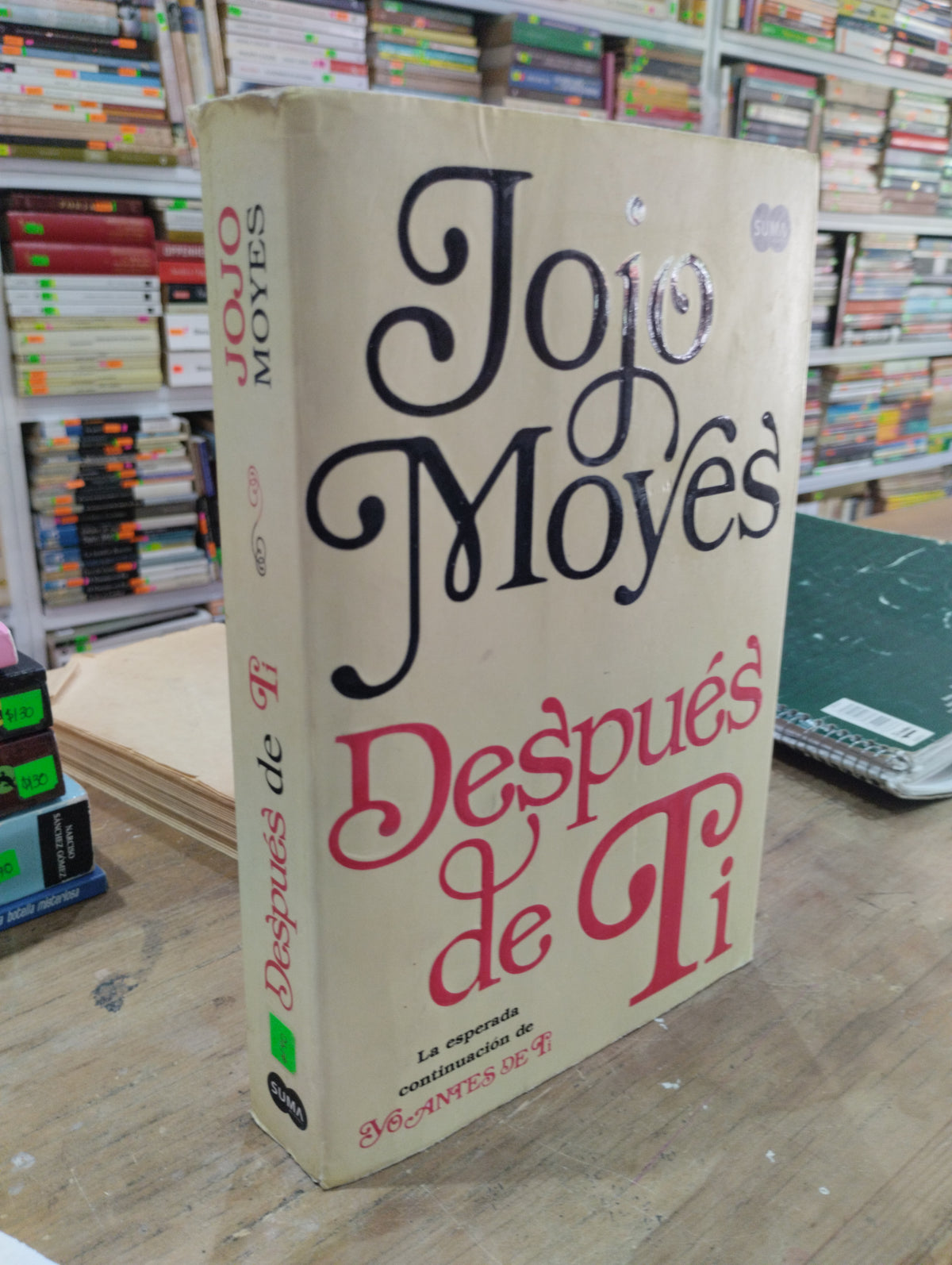 DESPUES DE TI POR JOJO MOYES USADO NOVELAS JUAREZ 515