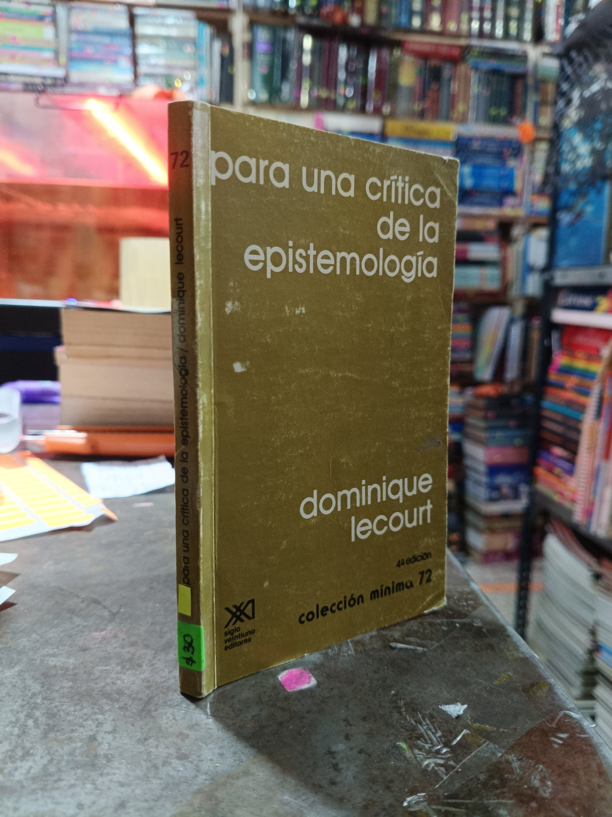 PARA UNA CRITICA DE LA EPISTEMOLOGIA POR DOMINIQUE LECOURT USADO SOCIOLOGIA ALDAMA
