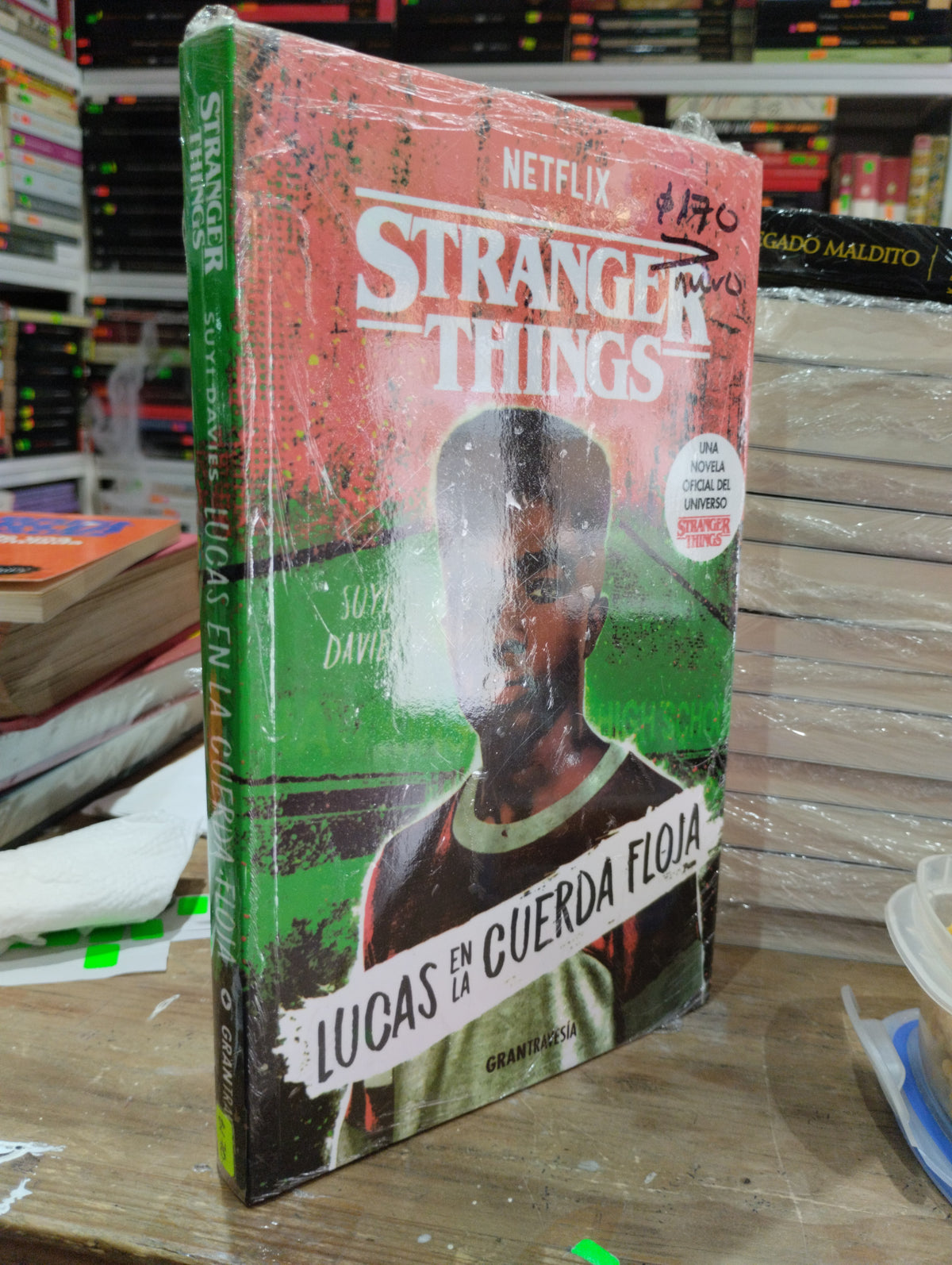STRANGER THINGS LUCAS EN LA CUERDA FLOJA POR SUYI DAVIES NUEVO JUAREZ 515