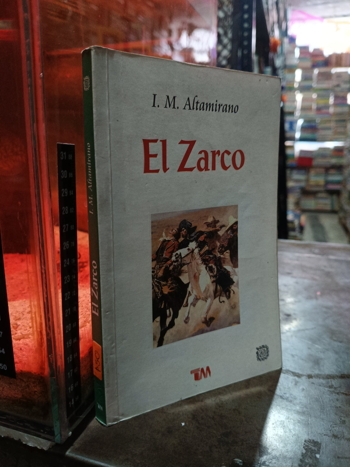 EL ZARCO POR IGNACIO MANUEL ALTAMIRANO USADO NOVELA ALDAMA