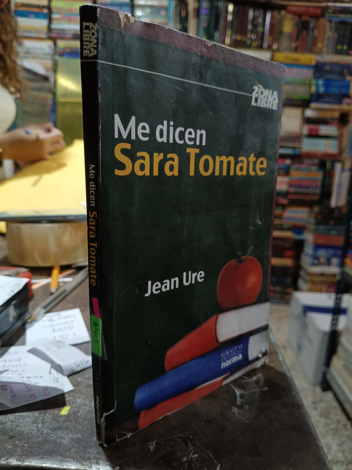 ME DICEN SARA TOMATE POR JEAN URE USADO NOVELA ALDAMA