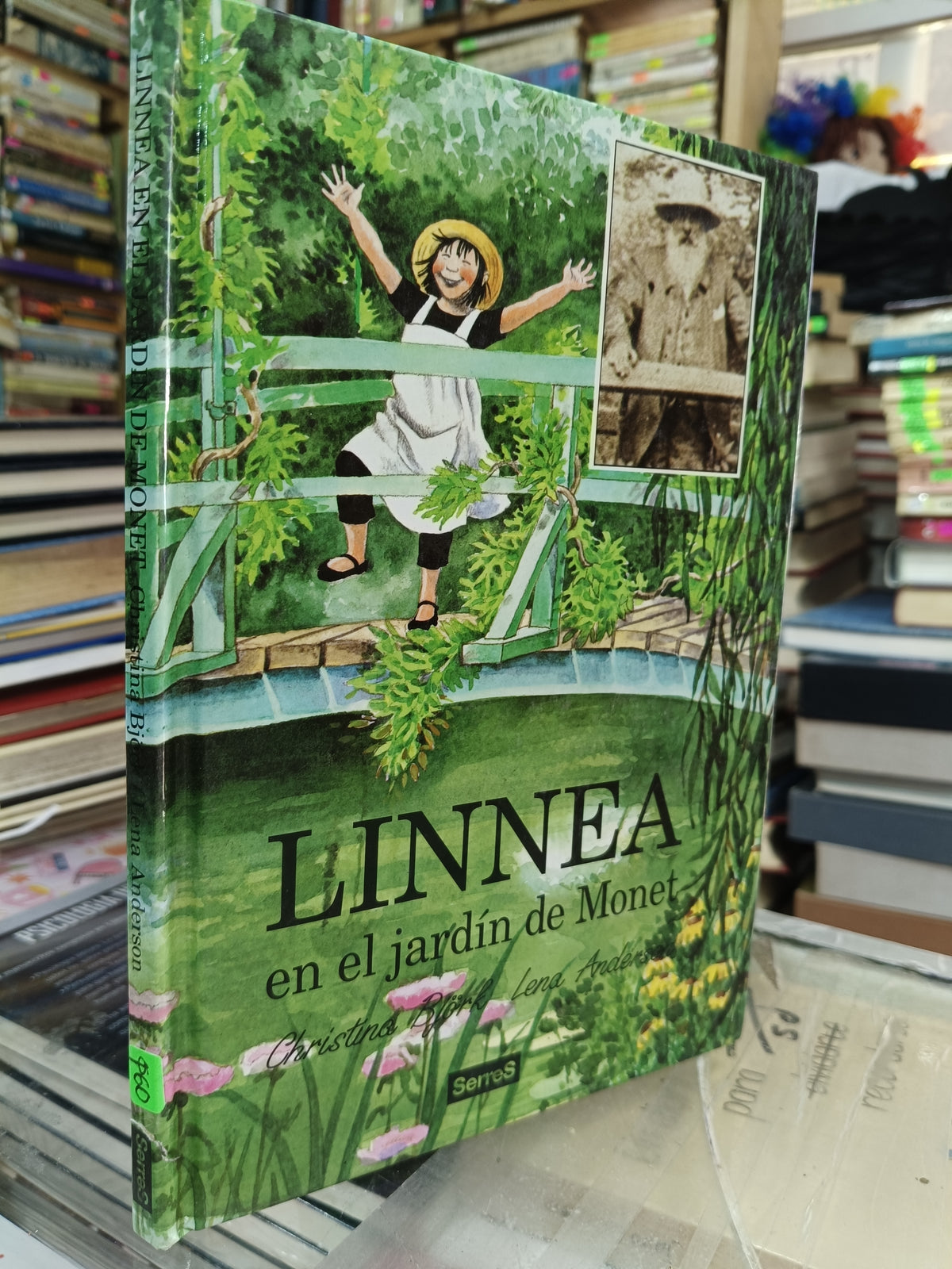 LINNEA EN EL JARDIN DE MONET USADO NOVELA JUAREZ 507