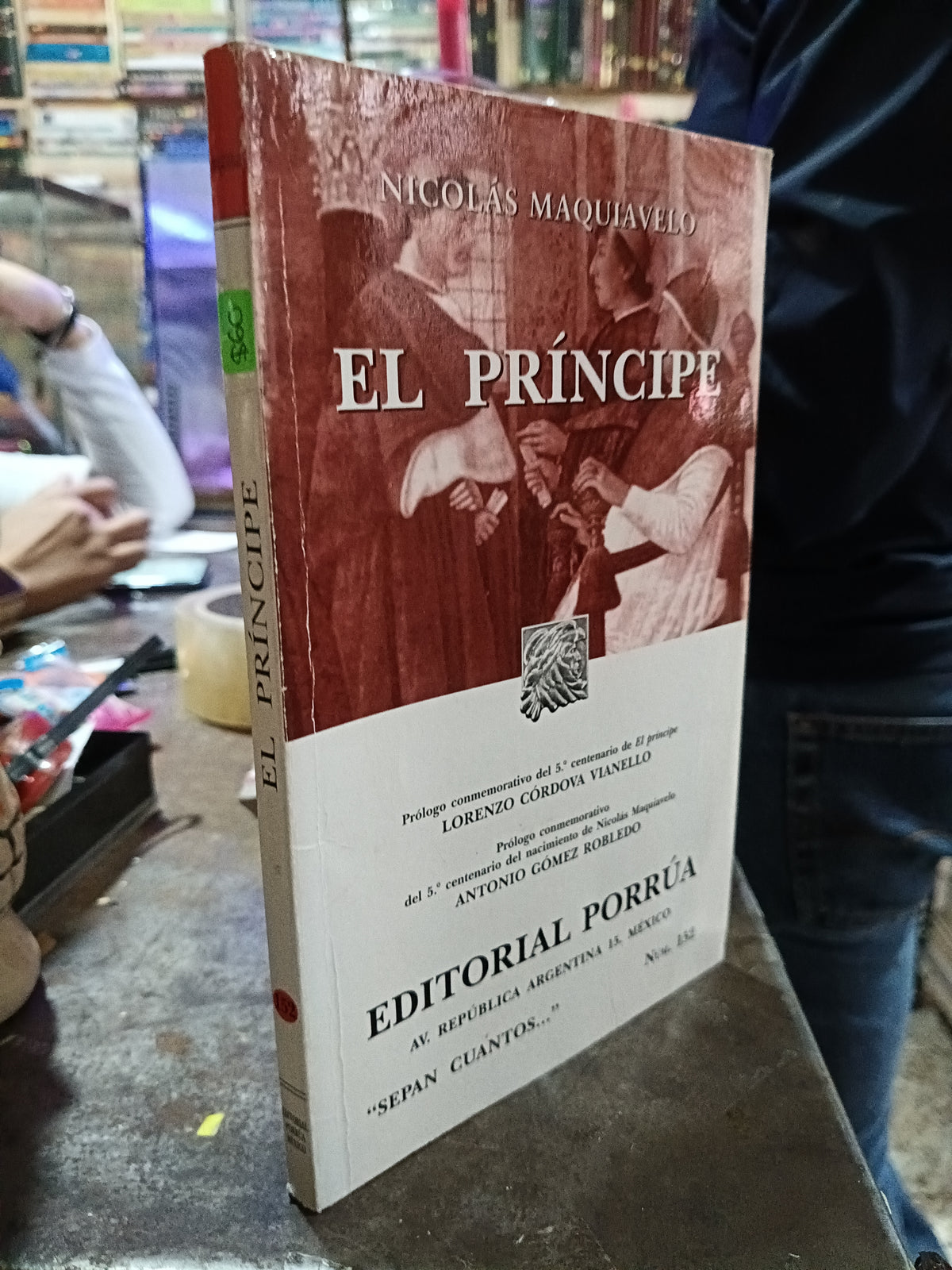 EL PRINCIPE POR NICOLAS MAQUIAVELO USADO NOVELA ALDAMA