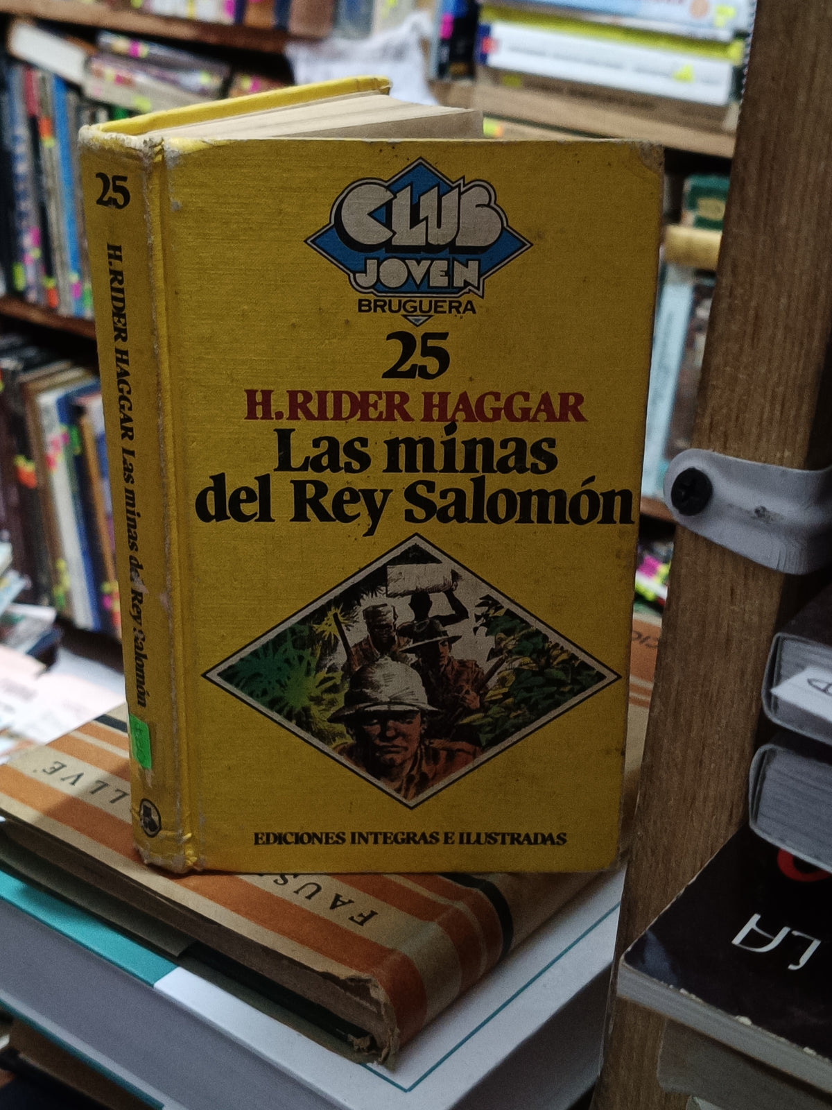 LAS MINAS DEL REY SALOMON H. RIDER HAGGAR USADO NOVELA LITERARIO 305