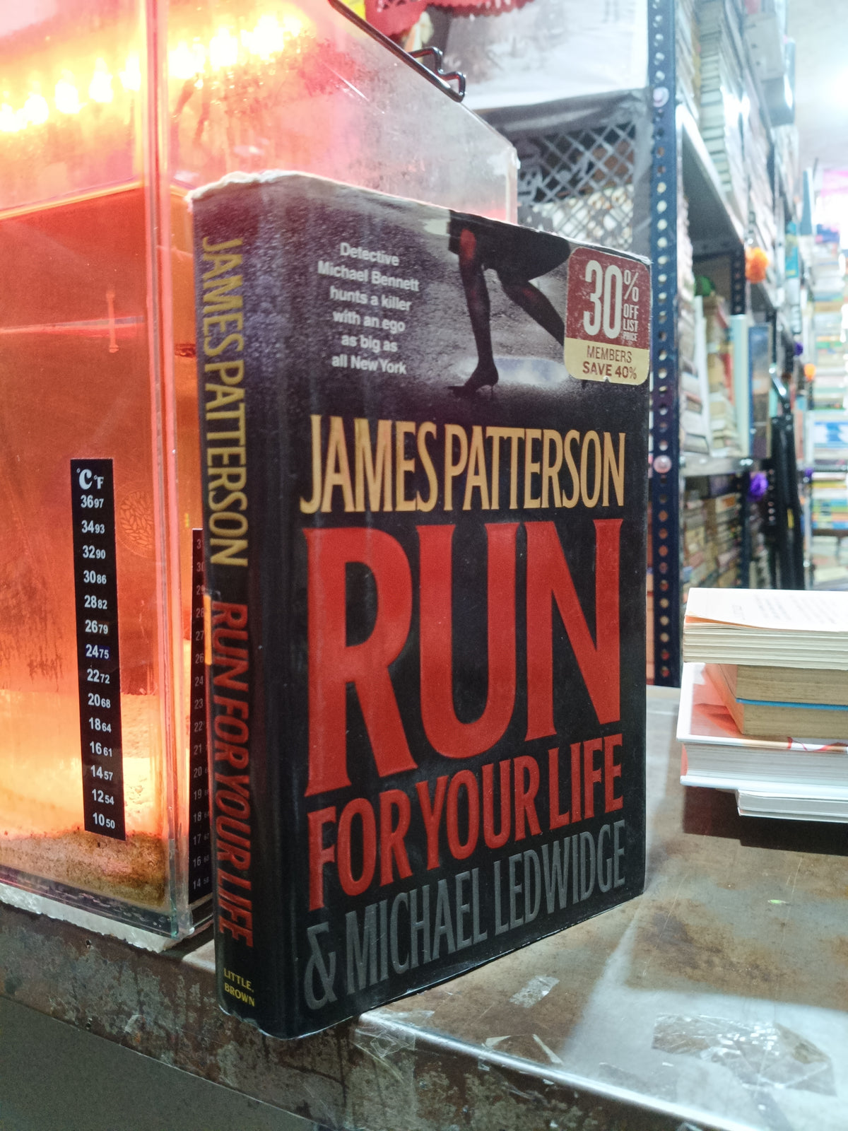 RUN FOR YOUR LIFE POR JAMES PATTERSON USADO IDIOMAS ALDAMA