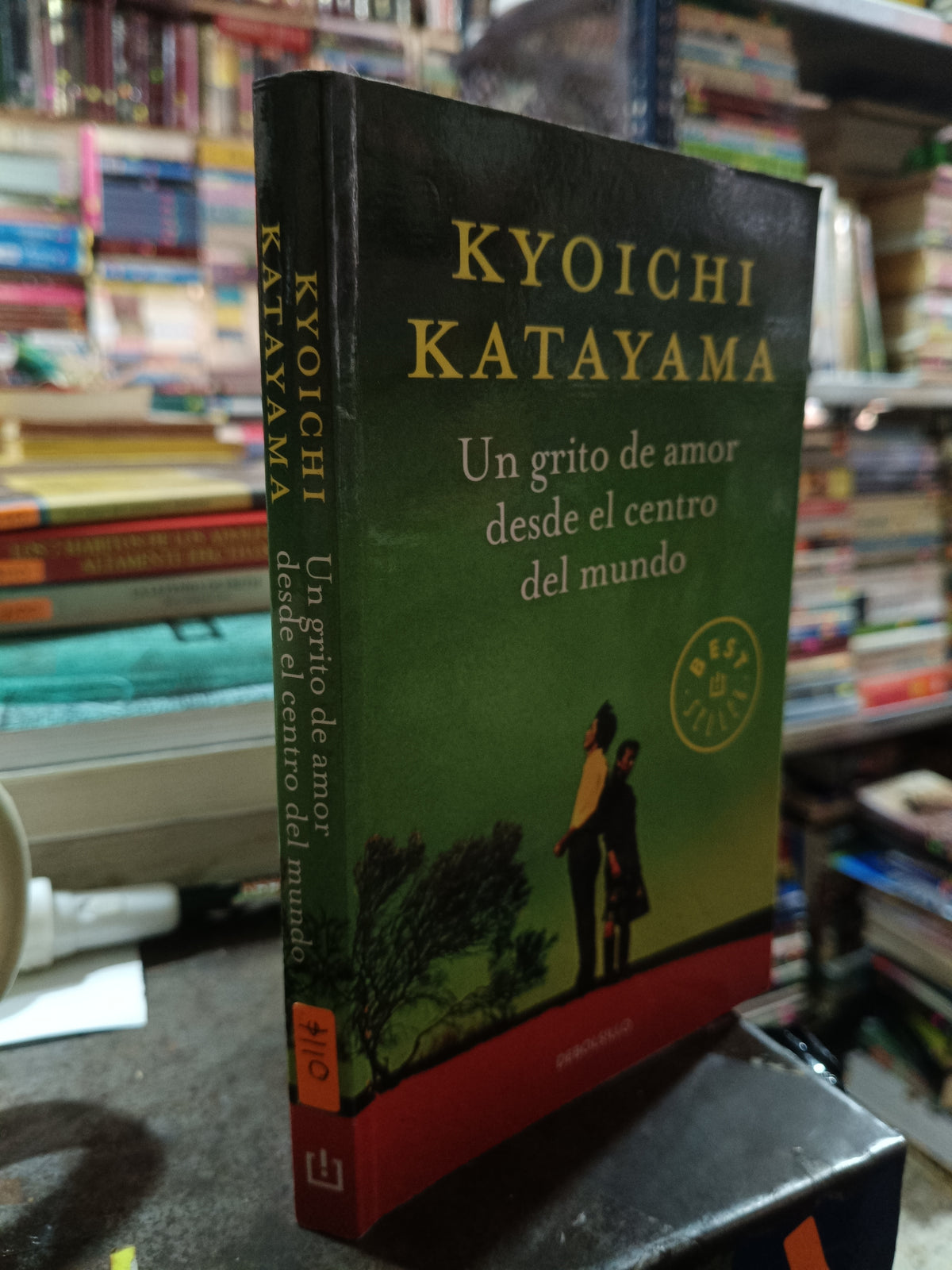 UN GRITO DE AMOR DESDE EL CENTRO DEL MUNDO POR KYOICHI KATAYAMA USADO NOVELA ALDAMA