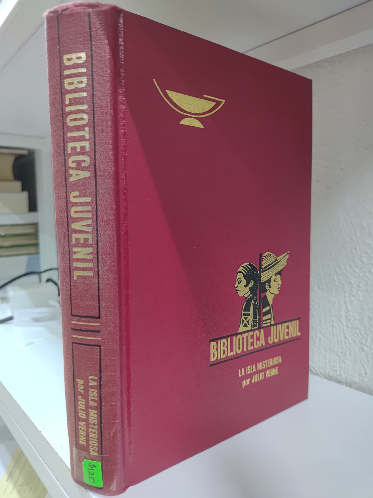 BIBLIOTECA JUVENIL LA ISLA MISTERIOSA POR JULIO VERNE USADO NOVELAS JUAREZ 515