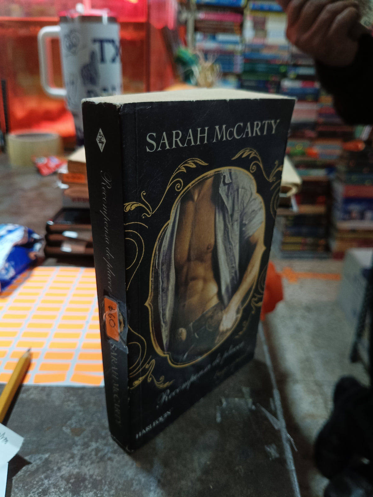 RECOMPENSA DEL PLACER POR SARAH MCCARTY USADO NOVELA ALDAMA