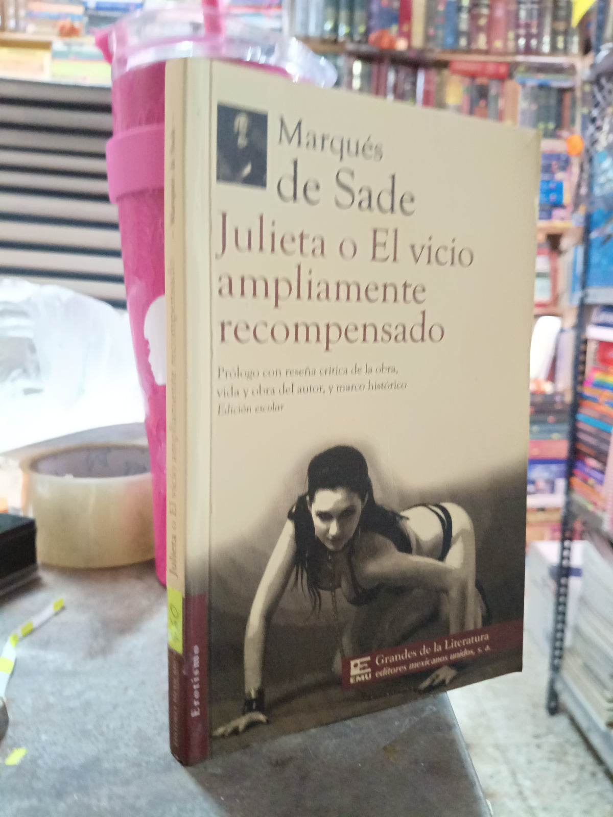 JULIETA O EL VICIO AMPLIAMENTE RECOMPENSADO POR MARQUES DE SADE USADO NOVELA ALDAMA