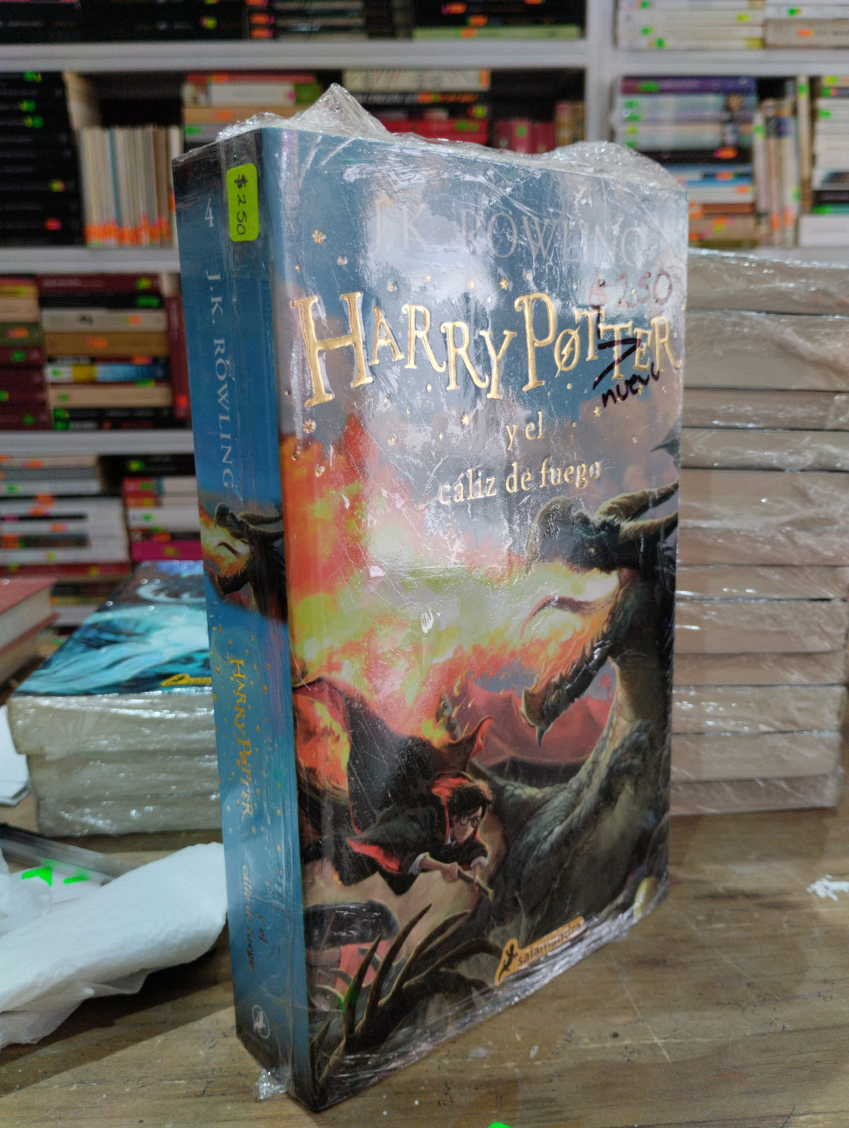 HARRY POTTER Y EL CALIZ DE FUEGO POR J K ROWLING NUEVO JUAREZ 515