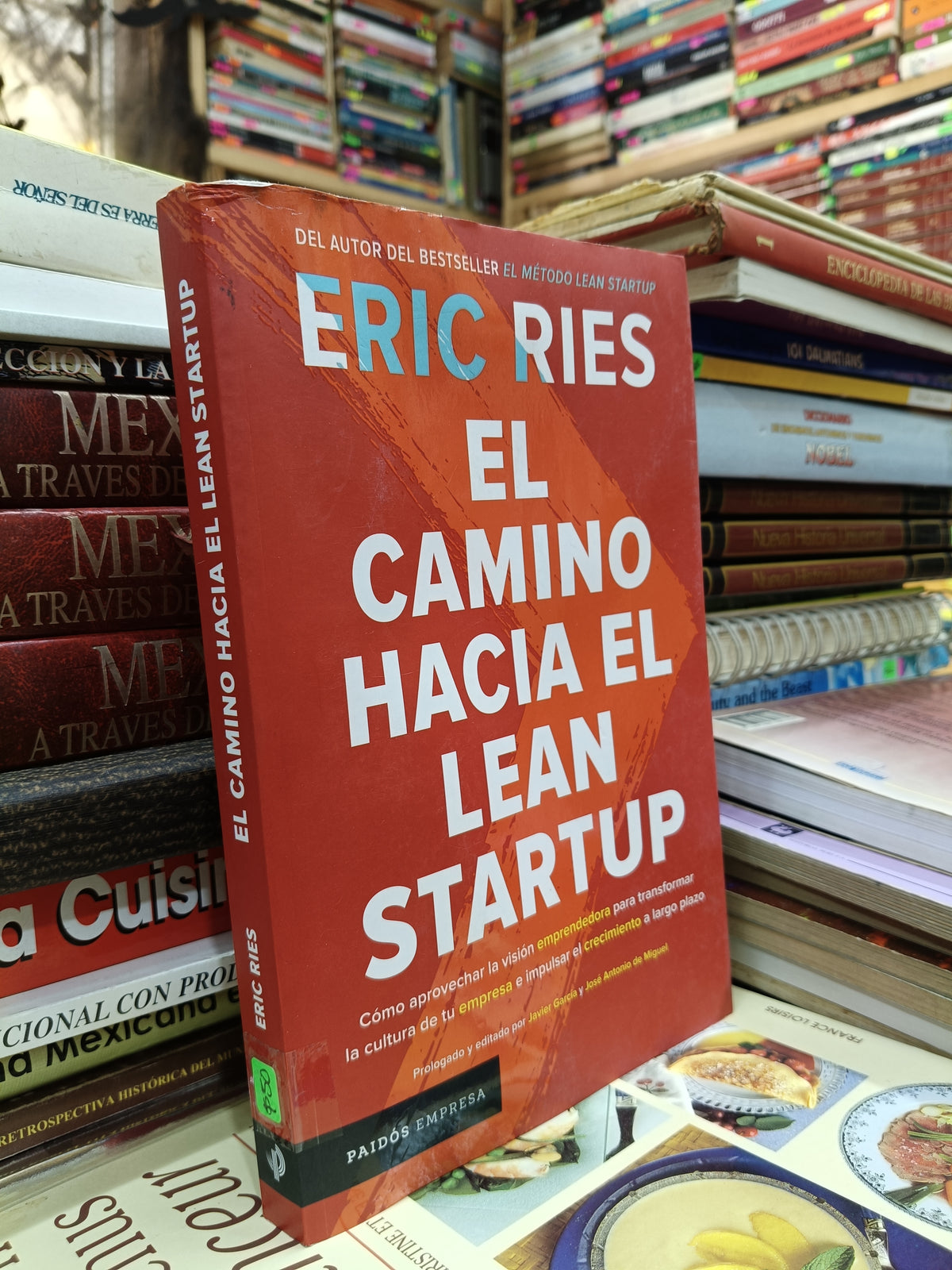 EL CAMINO HACIA EL LEAN STAETUP POR ERIC RIES USADO  S.PERSONAL JUÁREZ 507