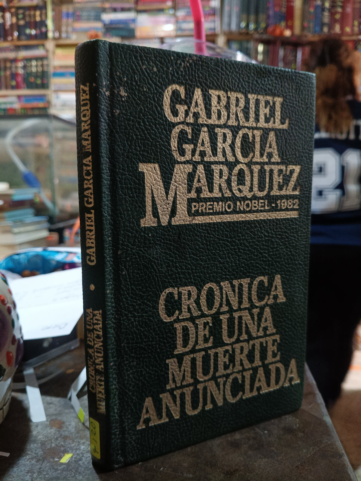 CRONICA DE UNA MUERTE ANUNCIADA POR GABRIEL GARCIA MARQUEZ USADO NOVELA ALDAMA