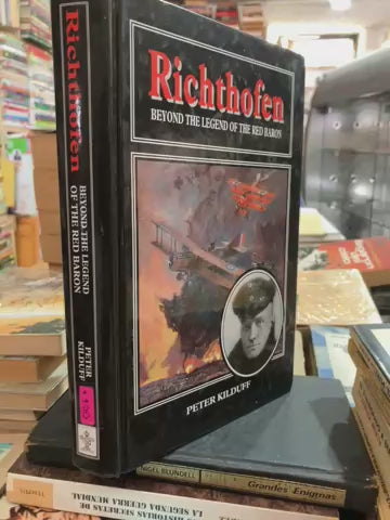 RICHTHOFEN BY PETER KILDUFF USADO HISTORIA ALDAMA EDITORIAL BROCKHAMPTONPRESS TAPA DURA LIBRO EN BUEN ESTADO