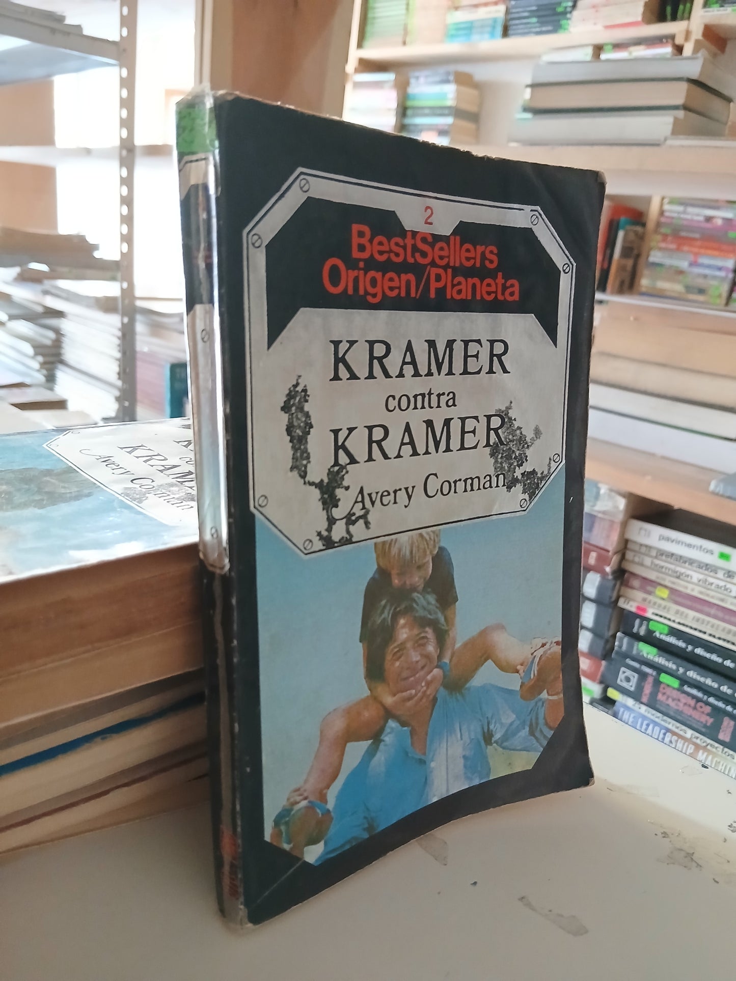 KRAMER CONTRA KRAMER POR AVERY CORMAN USADO NOVELA LITERARIO 207