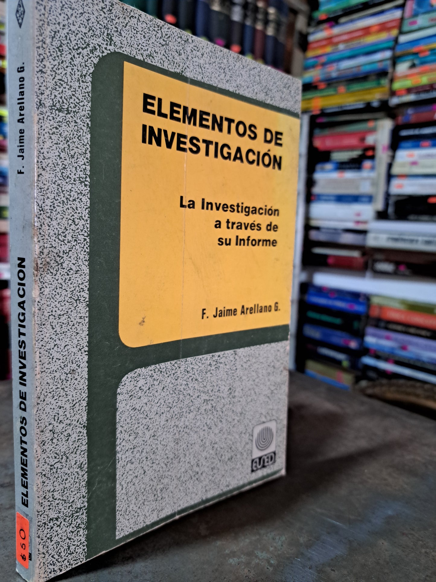 ELEMENTOS DE INVESTIGACIÓN F.JAIME ARELLANO G. USADO EDUCACIÓN ALDAMA