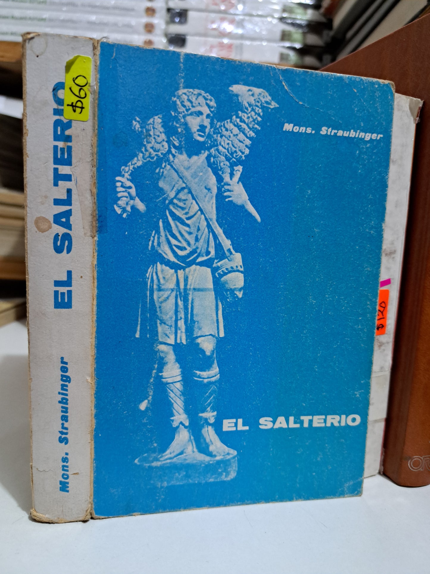 EL SALTERIO MONS. JUAN STRAUBINGER USADO NOVELA JUÁREZ