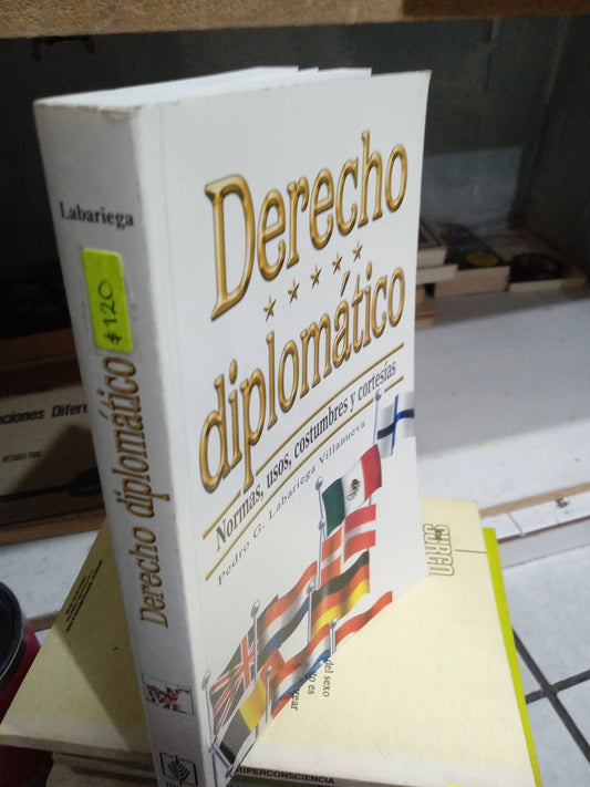 DERECHO DIPLOMATICO POR PEDRO G LABARIEGA VILLANUEVA USADO DERECHO JUÁREZ