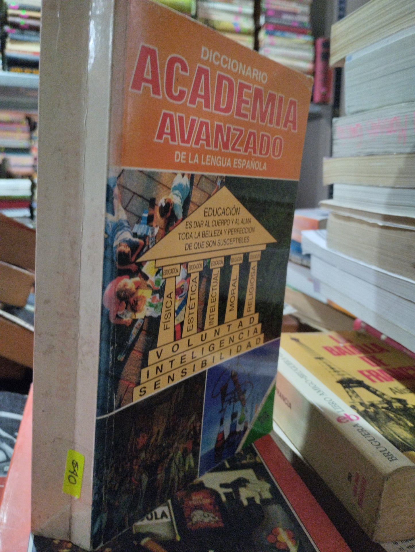 DICCIONARIO ACADEMIA AVANZADO DE LA LENGUA ESPAÑOLA USADO EDUCACION ALDAMA