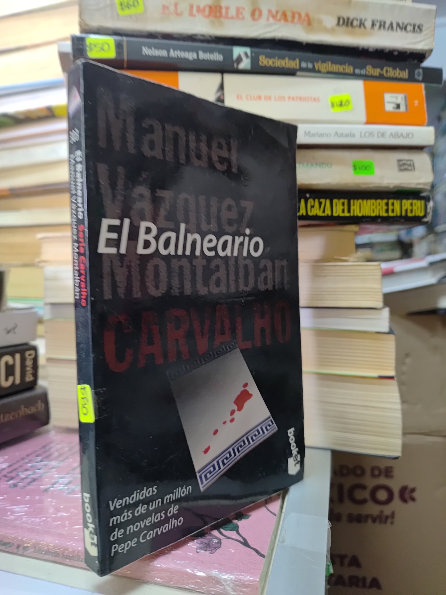 EL BALNEARIO POR MANUEL VAZQUEZ MONTALBAN USADO NOVELAS JUAREZ 507