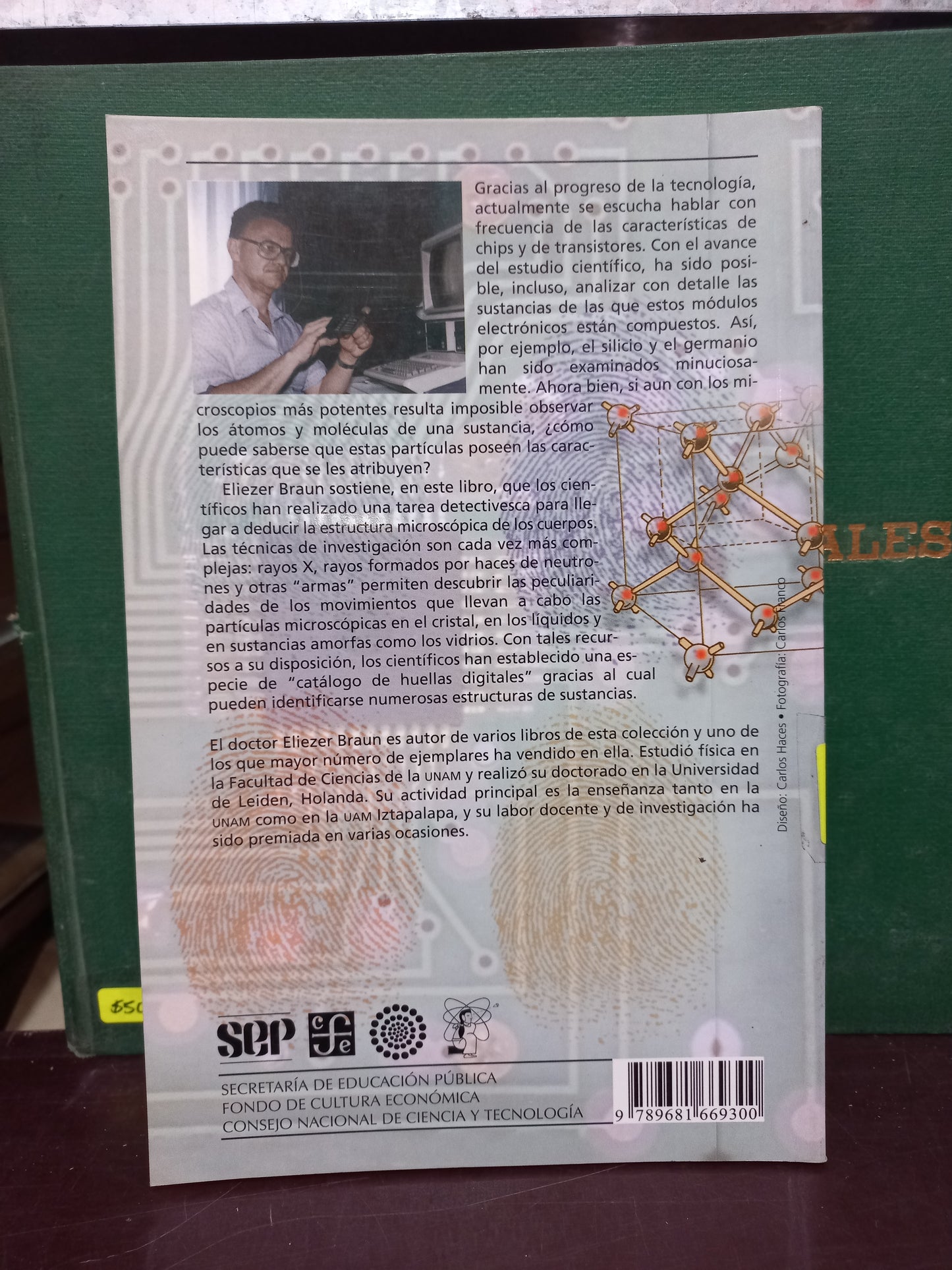 ARQUITECTURA DE SÓLIDOS Y LÍQUIDOS POR ELIEZER BRAUN USADO FÍSICA LITERARIO 305