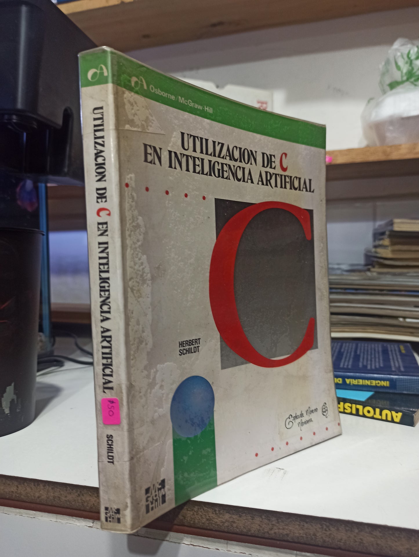 UTILIZACION DE C EN INTELIGENCIA ARTIFICIAL POR HERBERT SCHILD USADO COMPUTACION JUÁREZ