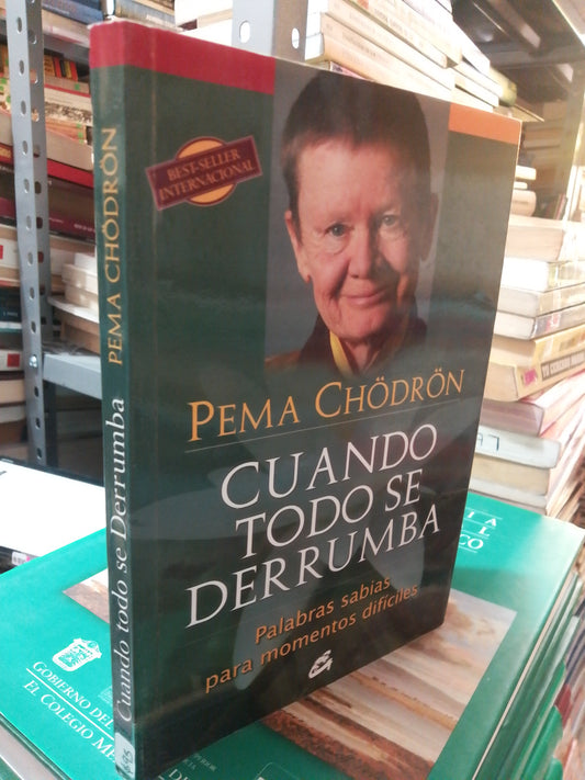 CUANDO TODO SE DERRUMBA POR PEMA CHODRÓN USADO SUP. PERSONAL JUÁREZ