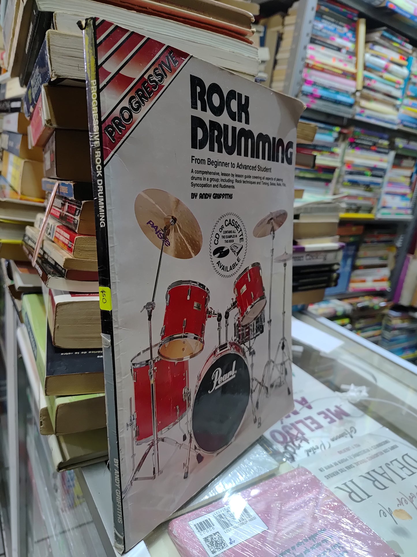 ROCK DRUMMING POR ANDY GRIFFITHS USADO MUSICA JUAREZ 507