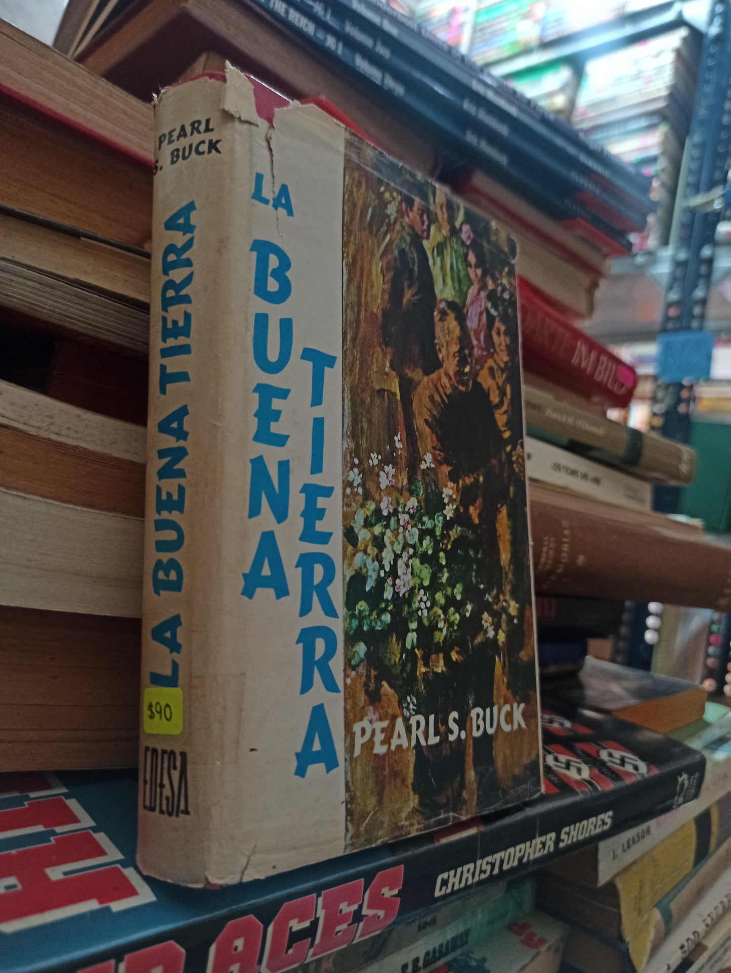 LA BUENA TIERRA POR PEARL S. BUCK USADO NOVELAS ALDAMA