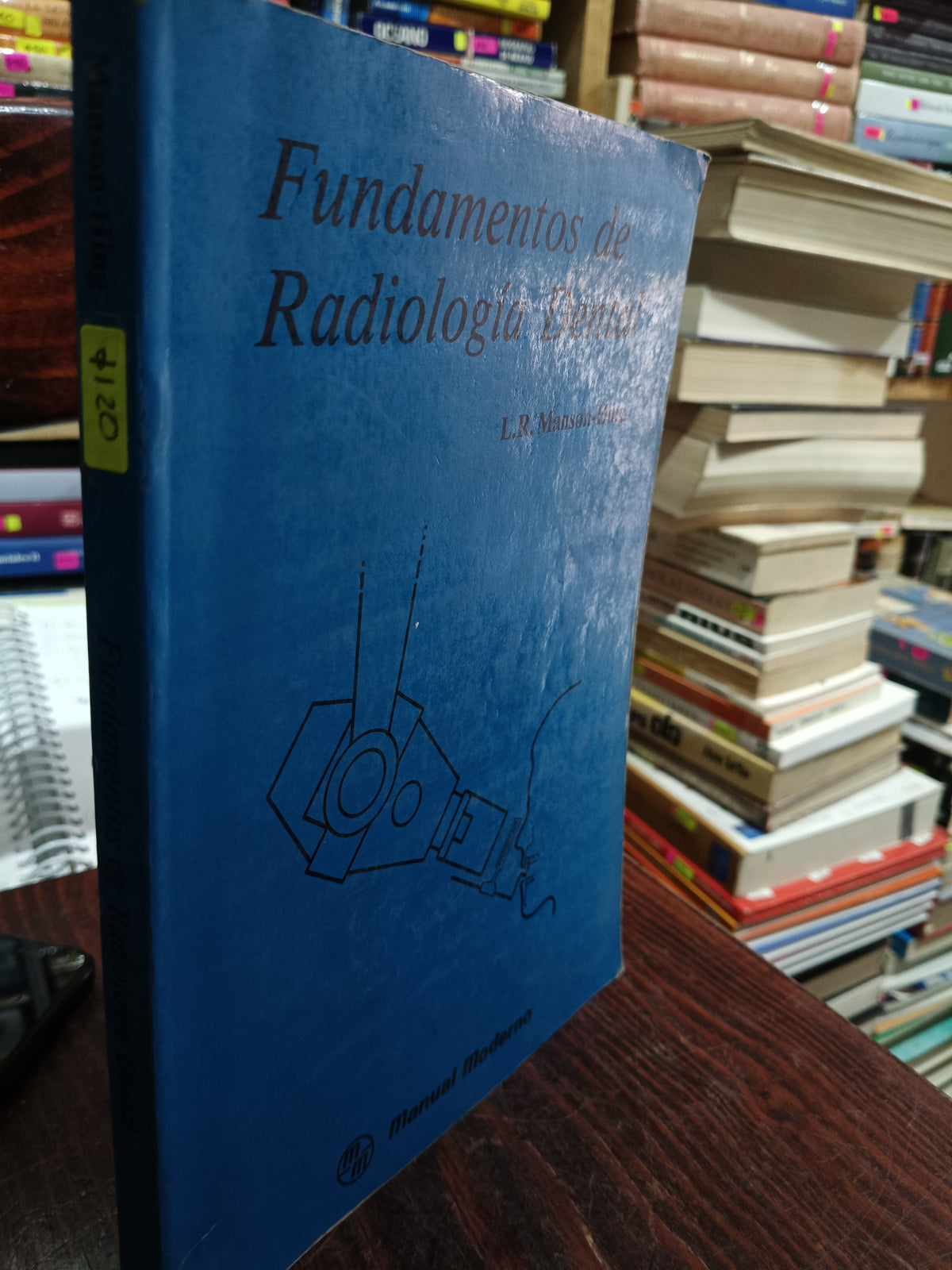 FUNDAMENTOS DE RADIOLOGIA DENTAL L. R. MANSON-HING USADO SALUD LITERARIO 305