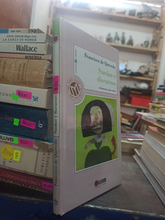 SUEÑOS Y DISCURSOS POR FRANCISCO DE QUEVEDO USADO NOVELAS ALDAMA
