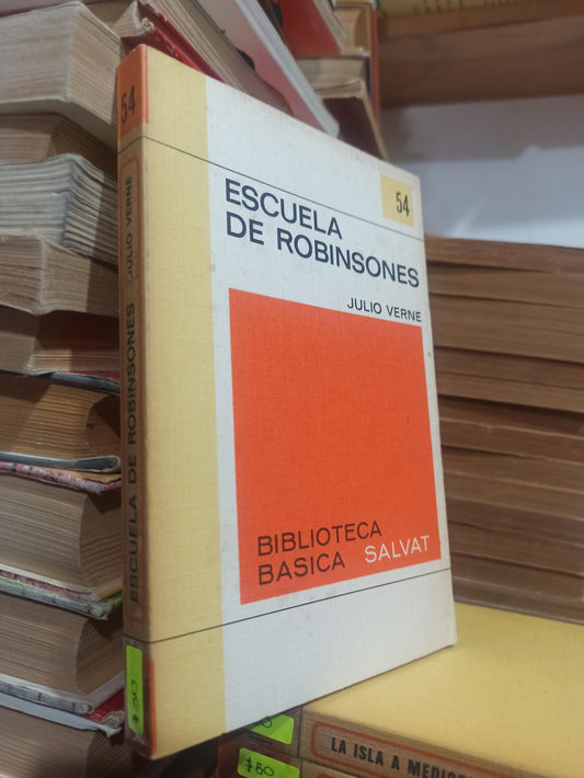 ESCUELA DE ROBINSONES POR JULIO VERNE USADO NOVELAS JUÁREZ