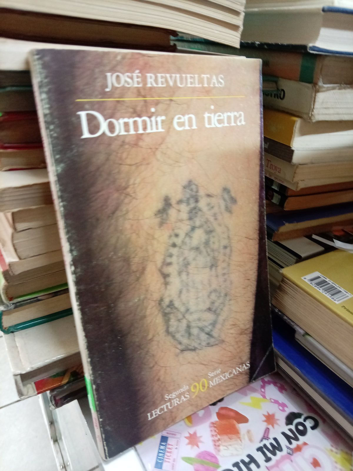 DORMIR EN TIERRA POR JOSE REVUELTAS USADO NOVELA JUAREZ 515