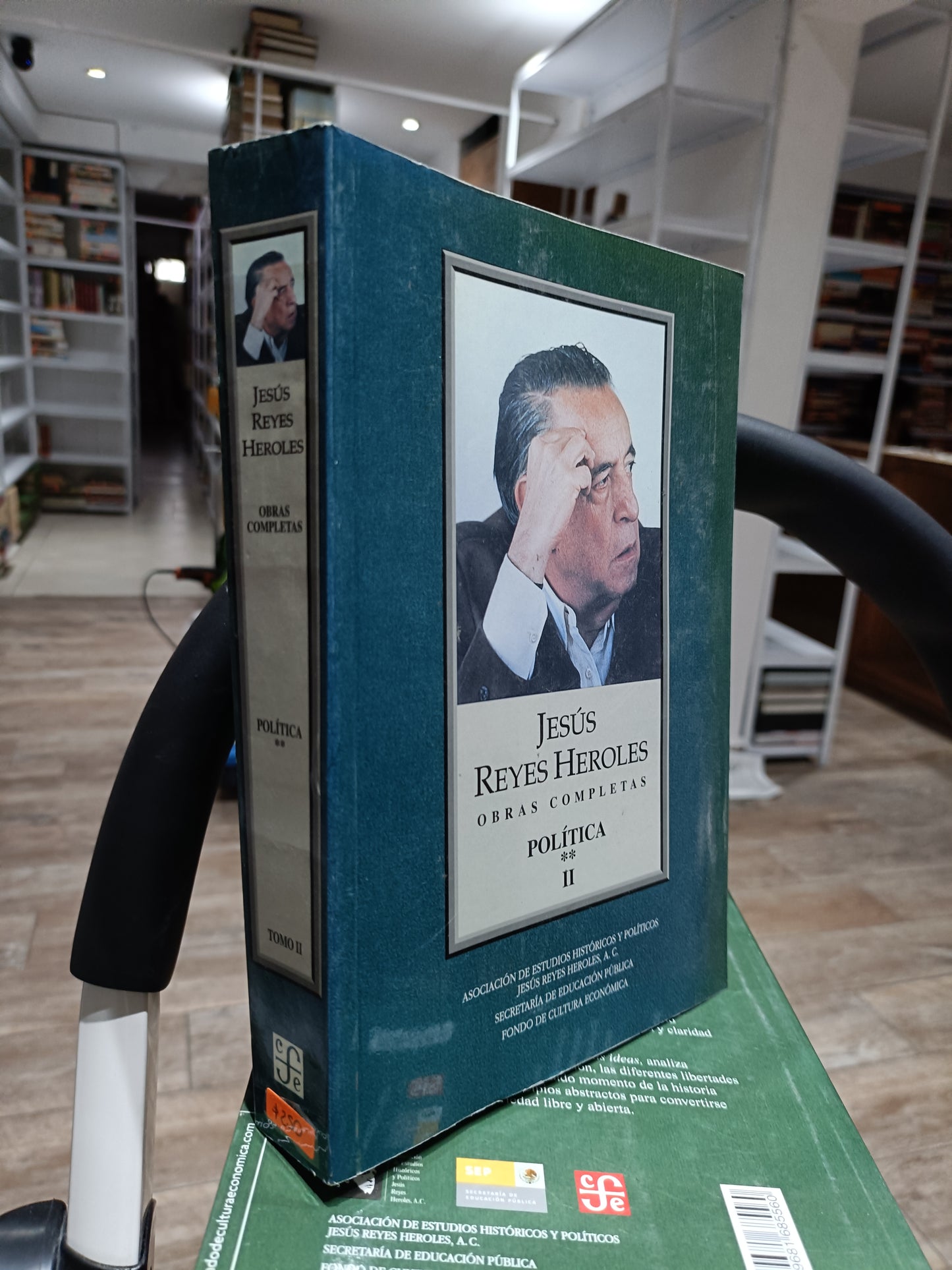 JESUS REYES HEROLES OBRAS COMPLETAS POLITICA II USADO HISTORIA JUAREZ 515