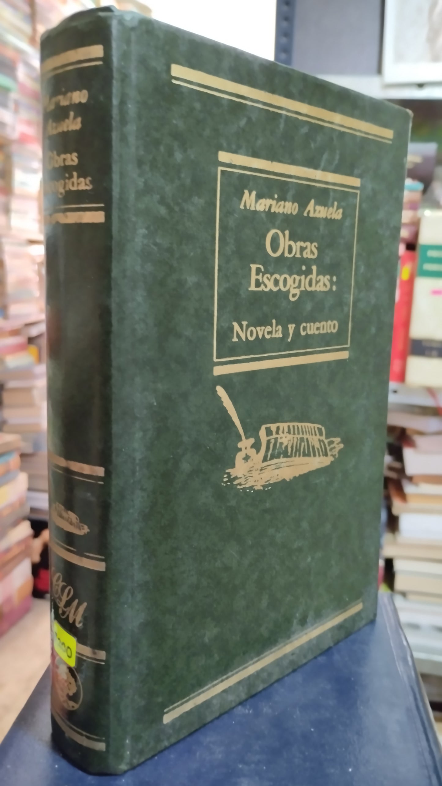 OBRAS ESCOGIDAS POR MARIANO AZUELA LIBRO USADO NOVELAS ALDAMA