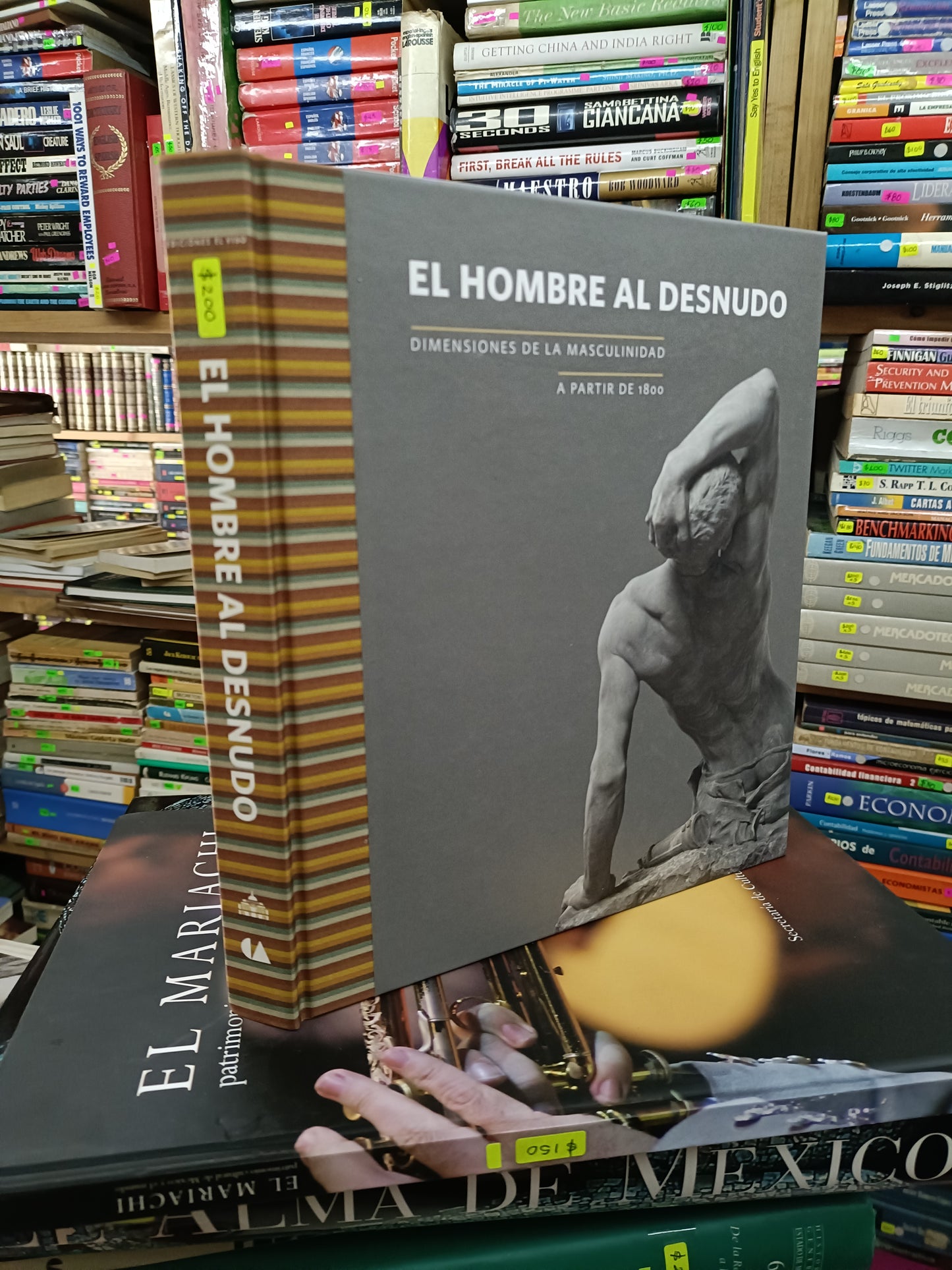 EL HOMBRE AL DESNUDO USADO ARTE LITERARIO 207